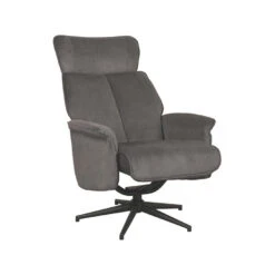 LABEL51 Fauteuil Verdal - Antraciet - Cosmo - 79x77x109 Cm -LeenBakker Winkel 810d83708ff84da0a64c1e23095935d0