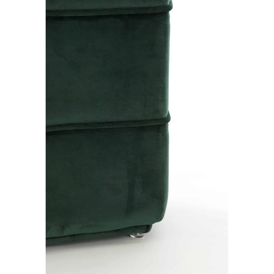 Poef Cayden - Groen - 45x41x46cm 8 Poef Cayden - Groen - 45x41x46cm - Afbeelding 6