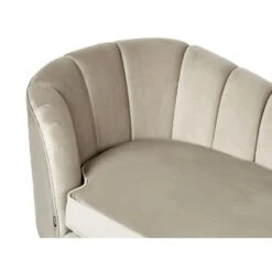 ALLIER - Chaise Longue - Beige - Linkerzijde - Fluweel -LeenBakker Winkel 81759dff172d4aae8e6d1dfc619c42f9