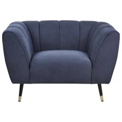 ORSTA - Fauteuil - Donkerblauw - Polyester -LeenBakker Winkel 81961f7cbb4649d893e022c8791ecb74