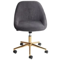 BARDSDALE - Bureaustoel - Donkergrijs - Fluweel 16 BARDSDALE - Bureaustoel - Donkergrijs - Fluweel -LeenBakker Winkel 81c034b1b9b348a197a47a30bd408fe1