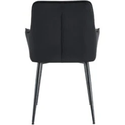 CLP Set Van 2 Eetkamerstoel Ferndale Zwart Frame - Fluweel - Zwart -LeenBakker Winkel 821f0018e2014cbc88f1c27b27f67764