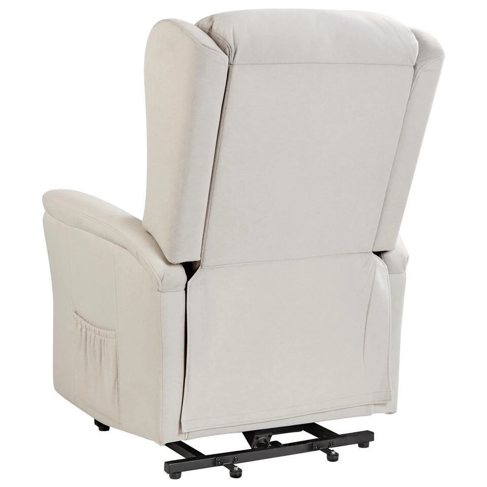 ELEGY - Verstelbare Fauteuil - Crème - Polyester 11 ELEGY - Verstelbare Fauteuil - Crème - Polyester - Afbeelding 9