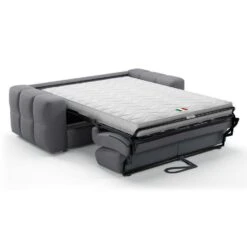 CALICOSY - Slaapbank CHESTER - Grijs - 84x207x102 Cm 14 CALICOSY - Slaapbank CHESTER - Grijs - 84x207x102 Cm -LeenBakker Winkel 82b227478777406399f0694c13b0cdc0