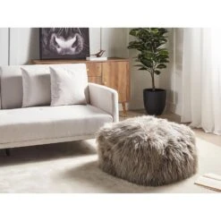 MUKKI - Poef - Grijs - Polyester 6 MUKKI - Poef - Grijs - Polyester -LeenBakker Winkel 82c7f5aeebe84a7f84d41024a482f246