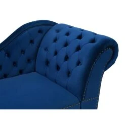 NIMES - Chaise Longue - Blauw - Rechterzijde - Fluweel 23 NIMES - Chaise Longue - Blauw - Rechterzijde - Fluweel -LeenBakker Winkel 845b2577c6334b3e99c8398919e84d64