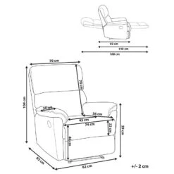 EVERTON - TV-fauteuil - Grijs - Polyester 14 EVERTON - TV-fauteuil - Grijs - Polyester -LeenBakker Winkel 85bab22938a44a4c856cd42fbf59006b