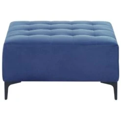 ABERDEEN - Ottomaan - Blauw - Fluweel 13 ABERDEEN - Ottomaan - Blauw - Fluweel -LeenBakker Winkel 85d338c8f993498b8c86a1a0af533206