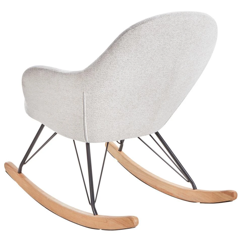 SKALE - Schommelstoel - Wit - Polyester 8 SKALE - Schommelstoel - Wit - Polyester - Afbeelding 6