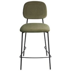 DUETTE - Barkruk Set Van 2 - Olijfgroen - Fluweel -LeenBakker Winkel 86110a0f2b624d4781e655aa398c857a