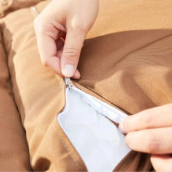 Merkloos HOME DELUXE Hangstoel CIELO Bruin Mand + Kussen -LeenBakker Winkel 865dd6ebdd21496e9d070b2dc2c93d86 1