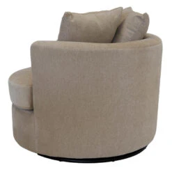 Fauteuil Taupe Stof - Zithoogte 45cm - Thony Luxe -LeenBakker Winkel 86c7f6bb87e54f7e8c002a03d8f528bc