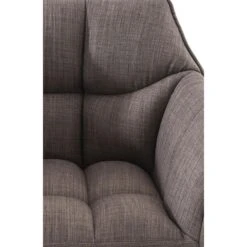 CLP Barkruk Damaso Zwart Frame - Stof - Grijs -LeenBakker Winkel 86d660b883fe450396dddf1b34426559