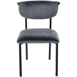 CLP Eetkamerstoel Gambell Fluweel - Donkergrijs 14 CLP Eetkamerstoel Gambell Fluweel - Donkergrijs -LeenBakker Winkel 879968cbdc0743f795b7624ac49349a1