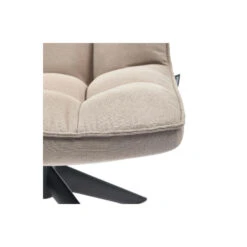 WOOOD Jouke Draaifauteuil - Polyester - Zand - 97x70x85 -LeenBakker Winkel 88375aa3955a45529d02666a19421167