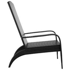 VidaXL - Tuinstoel Adirondack - Zwart - Poly Rattan -LeenBakker Winkel 88709724073b456db1ff8b2681a1f77d