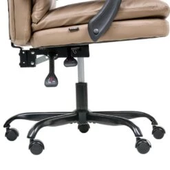 SERENE - Bureaustoel - Bruin - Kunstleer 22 SERENE - Bureaustoel - Bruin - Kunstleer -LeenBakker Winkel 89dd107464f94bd5a0079dcb5cde3f00