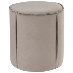 SEDONA - Poef - Taupe - Fluweel -LeenBakker Winkel 8a2716e565184b77ac3b56e6a10447f4