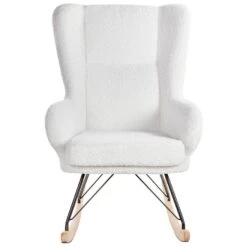 LUOMA - Schommelstoel - Off-white - Bouclé 18 LUOMA - Schommelstoel - Off-white - Bouclé -LeenBakker Winkel 8a8d4271116f4679a13b7a151017ba61