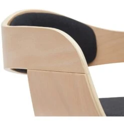 CLP Set Van 2 Barkruk Kingston Mat Zwart Frame - Stof - Natura/zwart -LeenBakker Winkel 8add60c983b24244af2710bdc4294a05