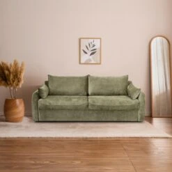 CALICOSY - Slaapbank SOHO - Groen - 90x230x103 Cm -LeenBakker Winkel 8b18903df7984b9185b9437e40e87337