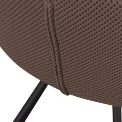 WOOOD Juno Eetkamerstoel - Mesh - Espresso - 79x58x58 -LeenBakker Winkel 8b734edde53447ff9c710ec1672e03e0