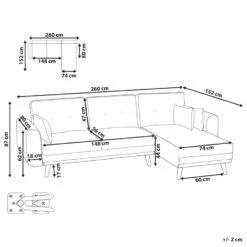 KAARINA - Hoekbank - Grijs - Linkszijdig - Polyester 12 KAARINA - Hoekbank - Grijs - Linkszijdig - Polyester -LeenBakker Winkel 8db7d905997a4ff6874a48df318cadc5