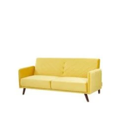 Beliani Driezitsbank - SENJA Geel Fluweel 8 Beliani Driezitsbank - SENJA Geel Fluweel -LeenBakker Winkel 8e1fbbd3134f46e38171f094d2039691