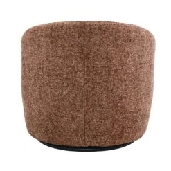 Fauteuil Rood Stof/Staal - Draaibaar - 85x84x76cm - Britt -LeenBakker Winkel 8e823025865144e99563970b4df7eb28