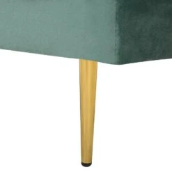 MIRAMAS - Chaise Longue - Groen - Rechterzijde - Fluweel -LeenBakker Winkel 8f882685b1274e2f9ae3e6f967c57895