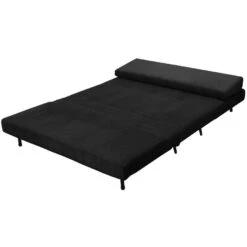 Mallory - Slaapbank 140 Cm In Antraciet Stof -LeenBakker Winkel 9022cffd9f574eacb23c2382c26e3439