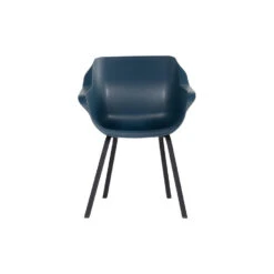 Set Van 2 - Hartman Sophie Element Dining Armstoel - Steel Blue -LeenBakker Winkel 90527434855d4789a8f93a30d42263f0