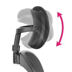 Tectake Bureaustoel Arges Ergonomisch Met Verstelbare Hoofdsteun, Zwart -LeenBakker Winkel 90b4aa0829f54d47ae0f57e1080253dd