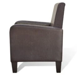 VidaXL Fauteuil Kunstleer Bruin 9 VidaXL Fauteuil Kunstleer Bruin -LeenBakker Winkel 90e751a148464967a75d1ba018ecbcf3