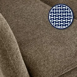 CLP Eetkamerstoel Somers Zwart Frame - Stof - Bruin -LeenBakker Winkel 90f02284d2ed44c08d41f88fe71a3b0a