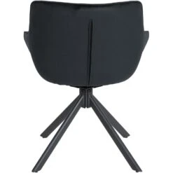 CLP Eetkamerstoel Westport Zwart Frame - Fluweel - Zwart 11 CLP Eetkamerstoel Westport Zwart Frame - Fluweel - Zwart -LeenBakker Winkel 9295530790ee4f5b85a1d1e013badf4c