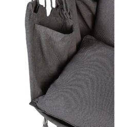 BONEA - Hangstoel - Grijs - Katoen -LeenBakker Winkel 92d490a4fb944aa5ba7a14cb0eaad199