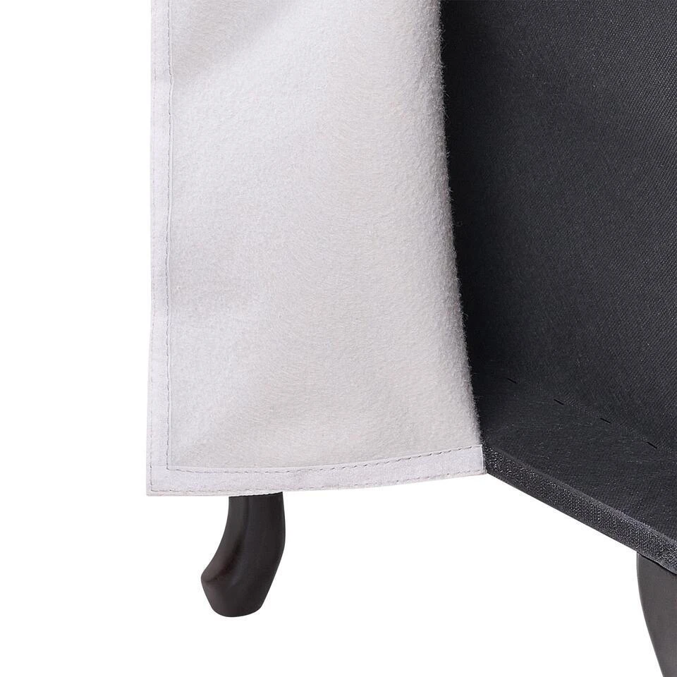 PESSAC - Chaise Longue - Beige - Rechterzijde - Fluweel 14 PESSAC - Chaise Longue - Beige - Rechterzijde - Fluweel - Afbeelding 12