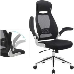 Songmics Bureaustoel Xavi - Zwart 15 Songmics Bureaustoel Xavi - Zwart -LeenBakker Winkel 93c444fef95941a5b2832482e7d9422f