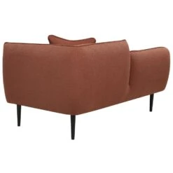 CHEVANNES - Chaise Longue - Donkerrood - Bouclé -LeenBakker Winkel 94512c869c7149eaad43e4f185b89675