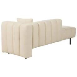 LANNILS - Chaise Longue - Beige - Rechtszijdig - Fluweel 18 LANNILS - Chaise Longue - Beige - Rechtszijdig - Fluweel -LeenBakker Winkel 947a230bebee4d708eb29fba078f14d4