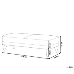 FLORLI - Voetenbankje - Groen - Polyester -LeenBakker Winkel 94a35afb9d70445bb8344feaed1aaa11