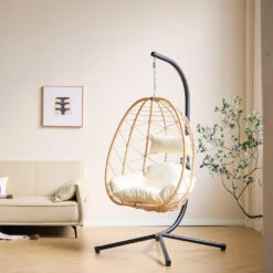 Hangstoel Van Bruin Rotan En Metaal 13 Hangstoel Van Bruin Rotan En Metaal -LeenBakker Winkel 96e066cce435451391fa2204925ba9cc