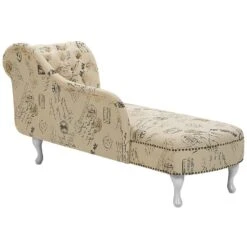 NIMES - Chaise Longue - Beige - Rechterzijde - Polyester 16 NIMES - Chaise Longue - Beige - Rechterzijde - Polyester -LeenBakker Winkel 971e3f6dd9954475904a06b9eb5969d7