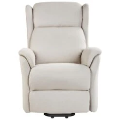ELEGY - Verstelbare Fauteuil - Crème - Polyester 19 ELEGY - Verstelbare Fauteuil - Crème - Polyester -LeenBakker Winkel 98a72606605b4db48e154b60224d649c