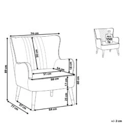 VARBERG - Fauteuil - Groen - Fluweel -LeenBakker Winkel 9935959447b64fa7b9626ffdac1e768c
