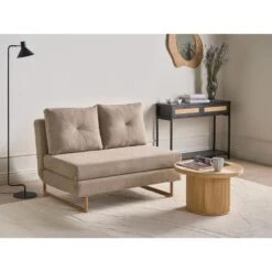 JERSLEV - 2-zits Slaapbank - Lichtbruin - Stof -LeenBakker Winkel 99534983f1324eac959960bcb70bebec