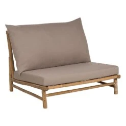 TODI - Fauteuil Set Van 2 - Lichthout/Taupe - Bamboe -LeenBakker Winkel 9afea9b5359e40908c9a9d8af1782228