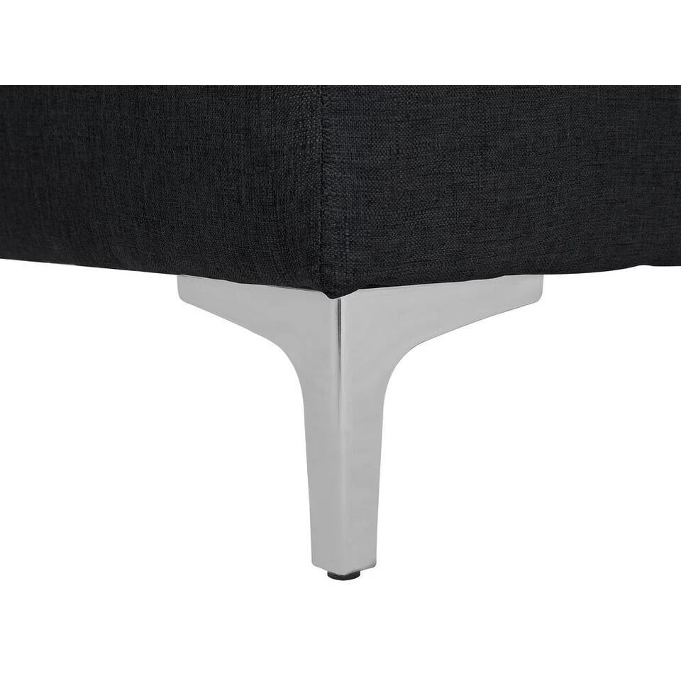 ABERDEEN - Chaise Longue - Grijs - Symmetrisch - Polyester 15 ABERDEEN - Chaise Longue - Grijs - Symmetrisch - Polyester - Afbeelding 13