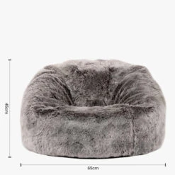 Icon Kinderzitzakken - Zitzak Van Imitatiebont - Grijs -LeenBakker Winkel 9bbe4ca5c484443bbee12e38a001eaab